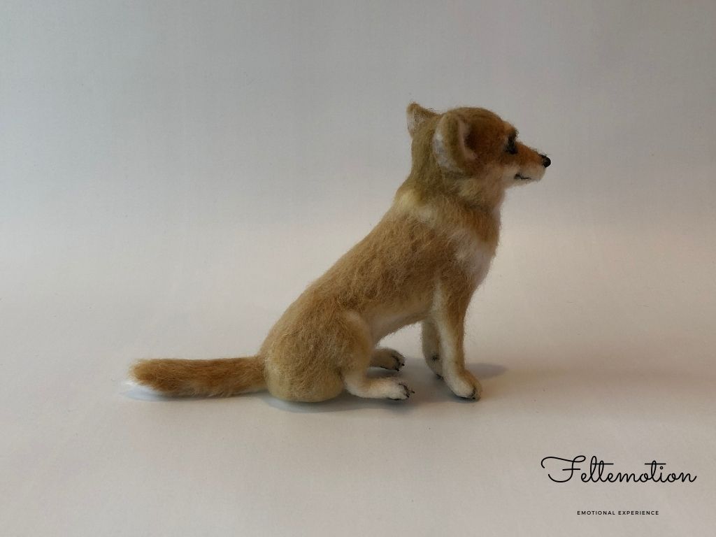 ⭐️あんオーダー⭐️ 羊毛フェルト犬・おすわり、伏せポーズミックス犬ちゃん ⭐️オーダーページ羊毛フェルト犬⭐️ - メルカリ